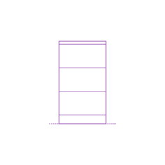 Fixtures Kitchen Cabinetry Ikea Sektion Base Cabinet 3 Drawers Silhouette Svg Vector, Free Vectors File